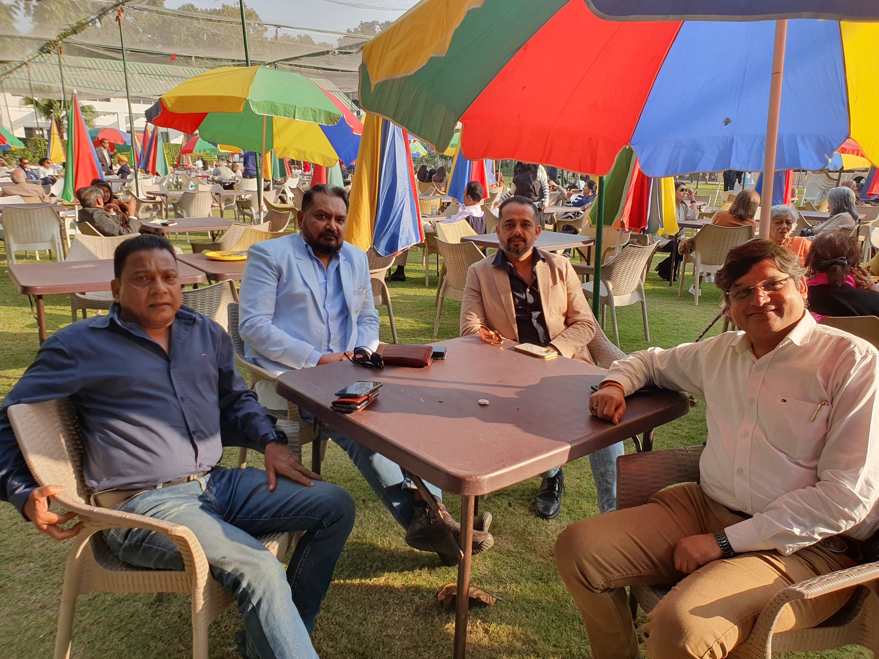 Founding team gathered during project discussions
